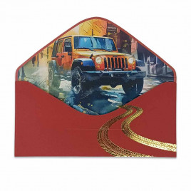 Конверт для денег С Днем рождения! 8*16,5см арт 54025