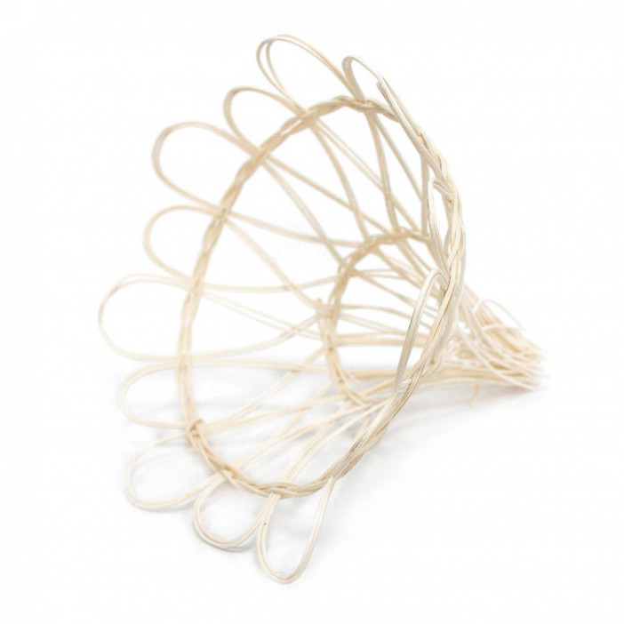 Каркас из ротанга кремовый d-25см