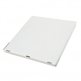 Коробка для пирога белая размер 700*700*40мм