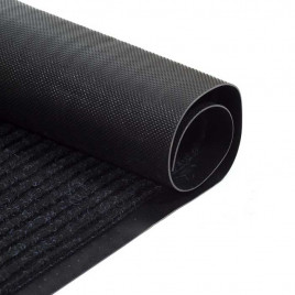 Коврик влаговпитывающий ребристый Sunstep 100*200см черный