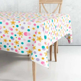 Скатерть одноразовая 120*180см Бумфети