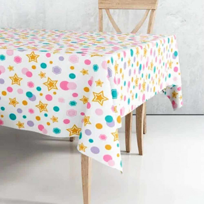 Скатерть одноразовая 120*180см Бумфети