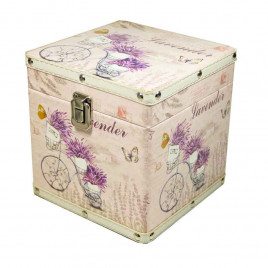 Сундук Лаванда размер 18*18*18см