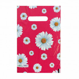 Пакет вырубной ПВД Ромашки 20*30см 35 мкм 100шт