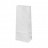 Пакет бумажный белый с прямоугольным дном 70г/м2 размер 17*8*5см уп 10шт