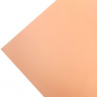 Пленка матовая оранжевая пастель размер 58*58см 60мкм