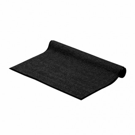 Коврик влаговпитывающий ребристый Sunstep 80*120см черный