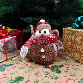 Сова размер H-15см арт 54884