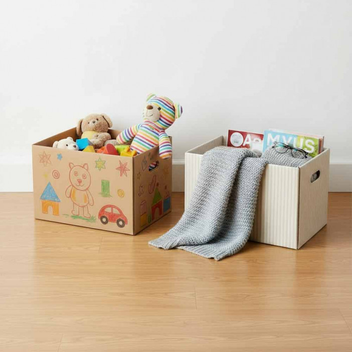 Короб архивый с ручками размер 480*325*295мм