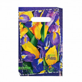 Пакет вырубной ПВД Ирисы 20*30см 35 мкм 100шт