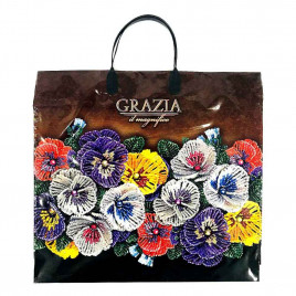 Пакет с пластмассовыми ручками 36*40см Grazia 10шт