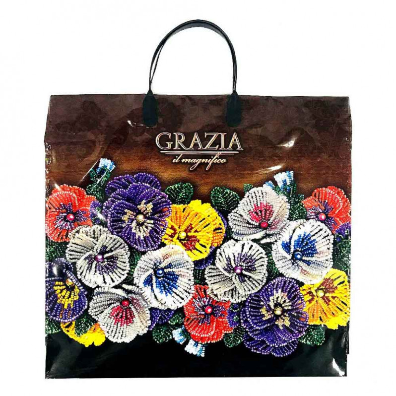 Пакет с пластмассовыми ручками Grazia