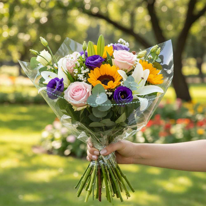 Пленка в рулоне Ромбики глянцевая мятная размер 58см*10м