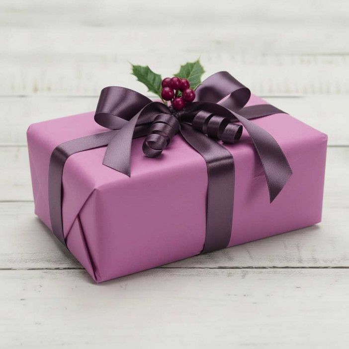 Бумага тишью в листах ЯРКО-СИРЕНЕВАЯ размер 50см*66см