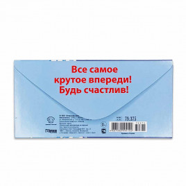 Конверт для денег НГ С Новым годом 8*16,5см арт 375