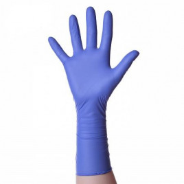 Перчатки нитриловые Nitrylex Complete 27 см сиреневые 50 пар L