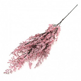 Ветка декоративная розовая Н-100см