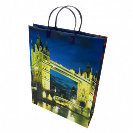 Пакет сумка размер 32*40см Тауэрский мост