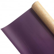Пленка в рулоне матовая двухцветная крафт фиолетовая размер 58см*10м 65мкм