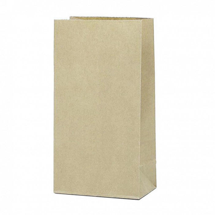 Пакет бумажный крафт 70г/м2 размер 29*18*12см уп 10шт