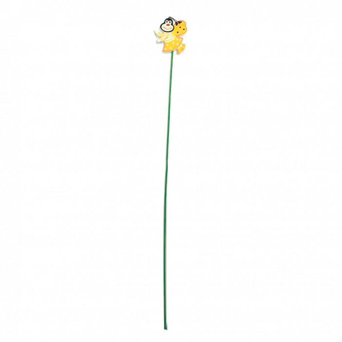 Топпер Пчёлка желтая размер 6*7см Н-50см