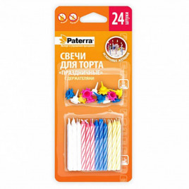 Свечи для торта уп 24шт