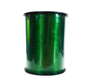 Лента бобина металл зеленая размер 5мм*250м  