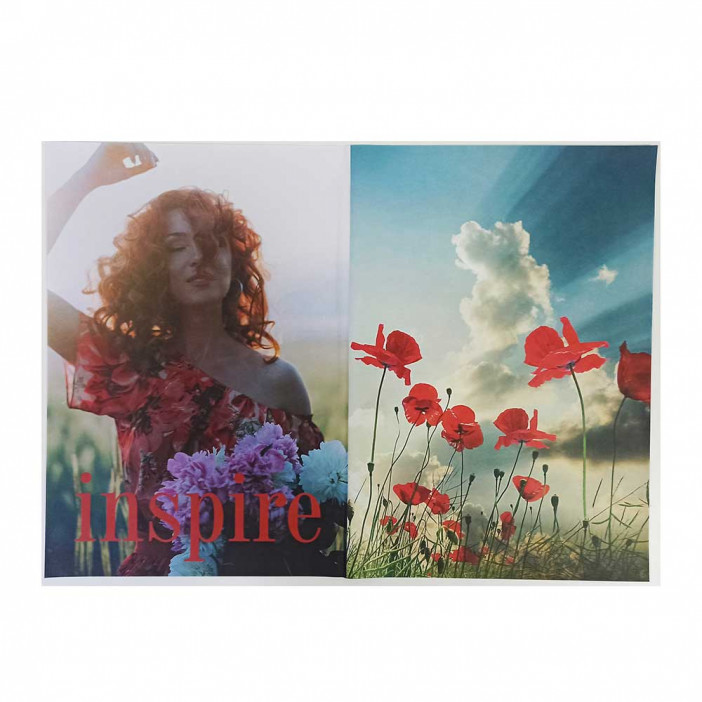 Бумага подарочная Inspire  размер листа 50*70см