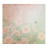 Бумага крафт лист Цветы розовая размер 50*54см