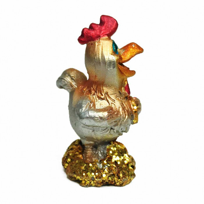 Фигура Петушок с монетой размер 4*2см