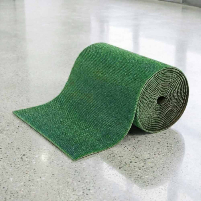 Дорожка щетина на ПВХ основе 0,9*15м зеленая