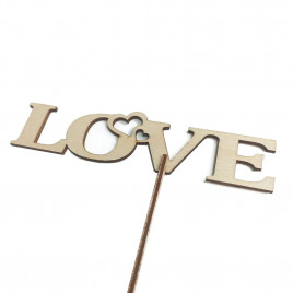 Топпер Love h-31см