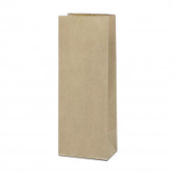 Пакет бумажный крафт 70г/м2 размер 30,5*14*9,5см уп 10шт