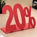 Подставка Attache акриловая Акция 20% размер 250х220мм