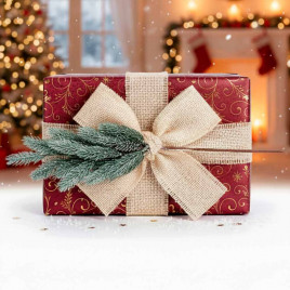 Веточка заснеженная Н-50см