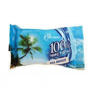Салфетки влажные 100% чистоты Sea breeze 15шт