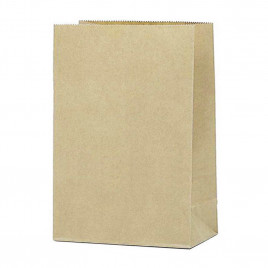 Пакет бумажный крафт 70г/м2 размер 30,5*21,5*12см уп 10шт