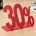 Подставка Attache акриловая Акция 30% размер 250х220мм
