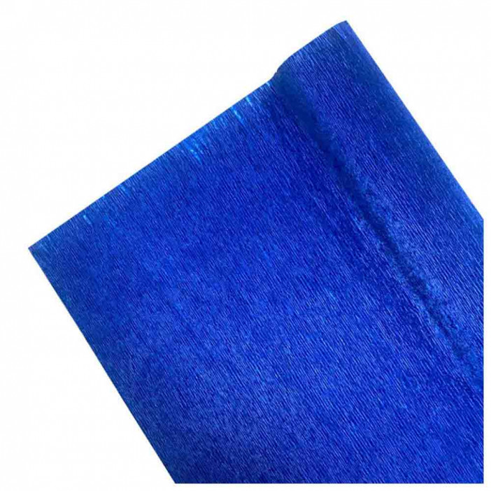 Бумага гофрированная металл СИНЯЯ 805 180гр 