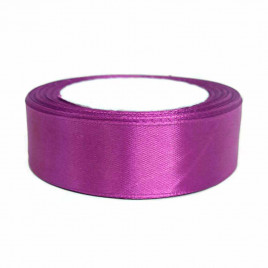 Лента атласная ультрафиолетовая размер 2,5см*23м