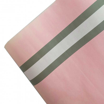 Фетр ламинированный с полоской светло розовый размер 60см*5м