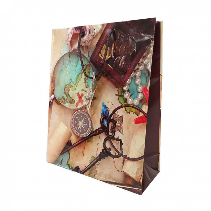 Пакет ламинированный Мужской размер 26*32*10см