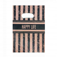 Пакет вырубной ПНД Happy life 20*30см 45 мкм 100шт