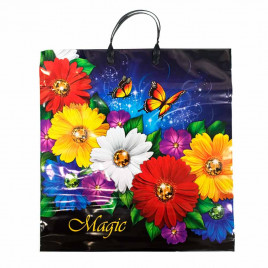 Пакет с пластмассовыми ручками 40*44см Magic 10шт