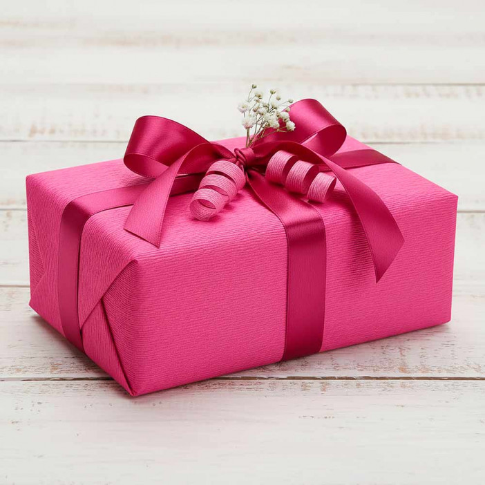 Бумага гофрированная ФУКСИЯ 570 180гр