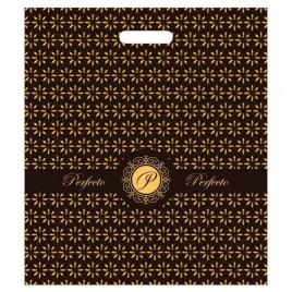 Пакет с вырубной ручкой Perfecto винтаж 48*42см 95мкм 25шт