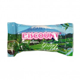 Салфетки влажные Discount 15шт