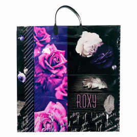 Пакет с пластмассовыми ручками 40*44см Roxy 10шт