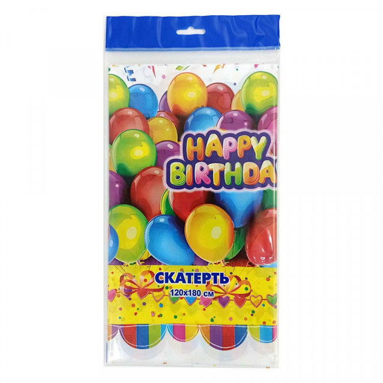 Скатерть одноразовая 120*180см "Праздник" купить в Хабаровске