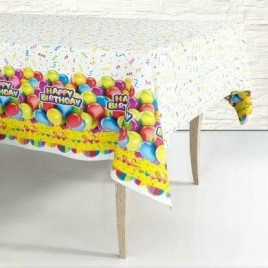 Скатерть одноразовая 120*180см Праздник